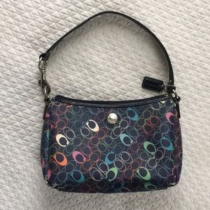 Coach Navy Handbag